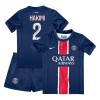 Maglia ufficiale Paris Saint Germain Achraf Hakimi 2 Casa 2024-25 per Bambino